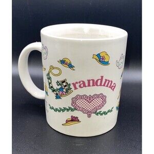 Coffee Cup Grandma W Hats 1996